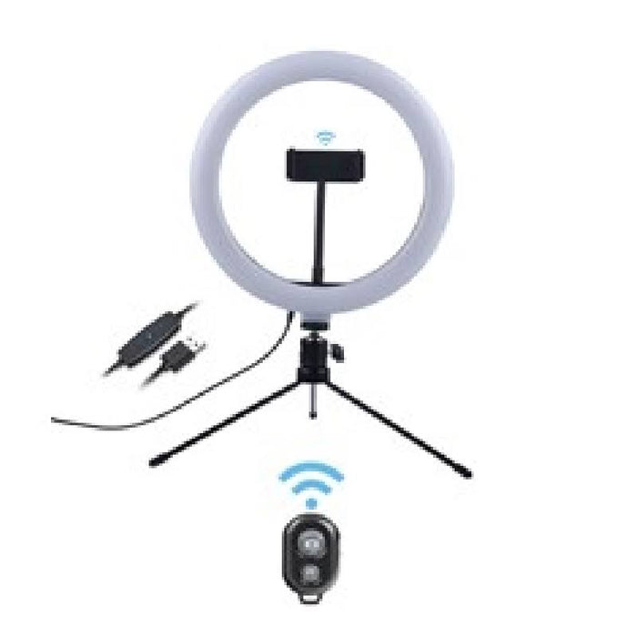 Fluxs Neptuno Anillo LED 10" para Selfies