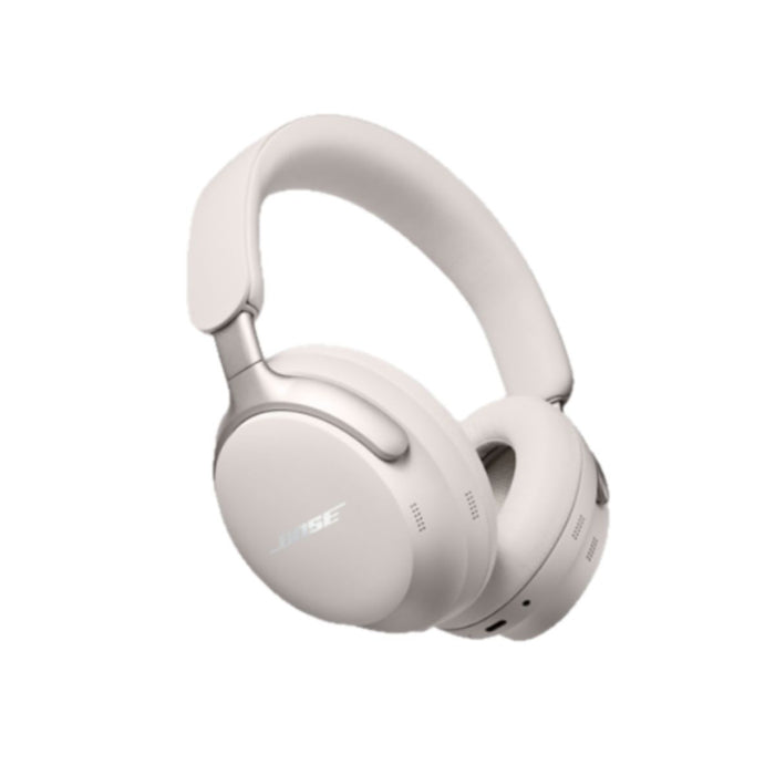 Bose QuietComfort Ultra Wireless Noise Cancelling Over-Ear Headphones – White Smoke