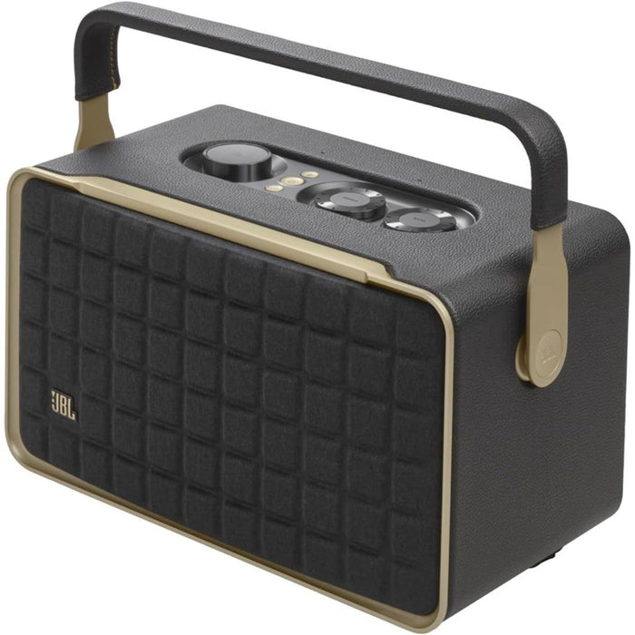 JBL Authentics 300 Wireless Smart Speaker with Wi-Fi, Bluetooth & Voice Assistant – Black