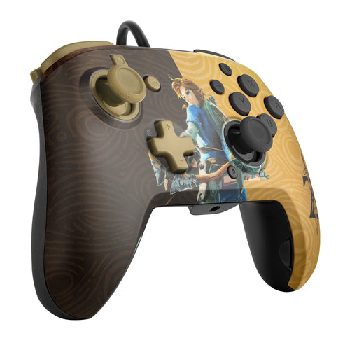 Mando Gamepad Faceoff Deluxe Nintendo Switch Zelda Pdp