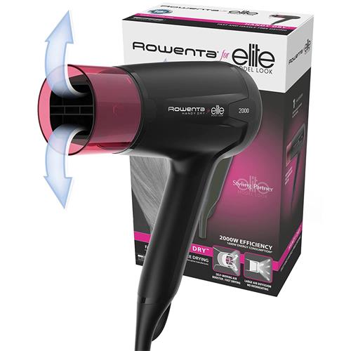 Rowenta Cv1622f0 Secador De 1.600W Con Boquilla Oscilante