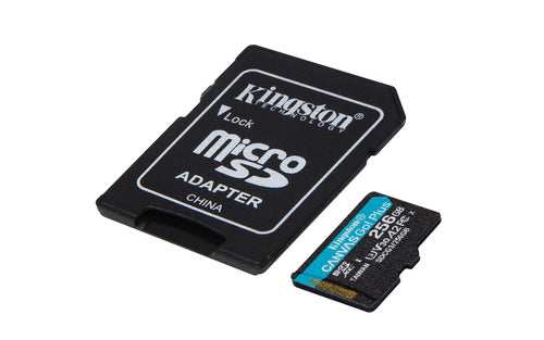 Kingston Canvas Go! Plus 256 Gb Sd Uhs-i Clase 10
