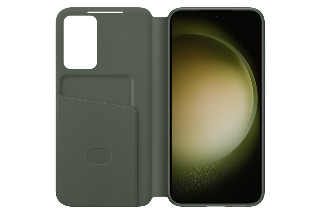 Carcasa Samsung Galaxy S23+ Clear View Verde