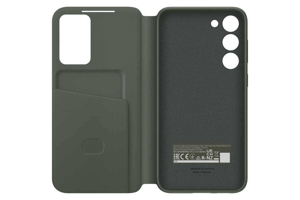 Carcasa Samsung Galaxy S23+ Clear View Verde