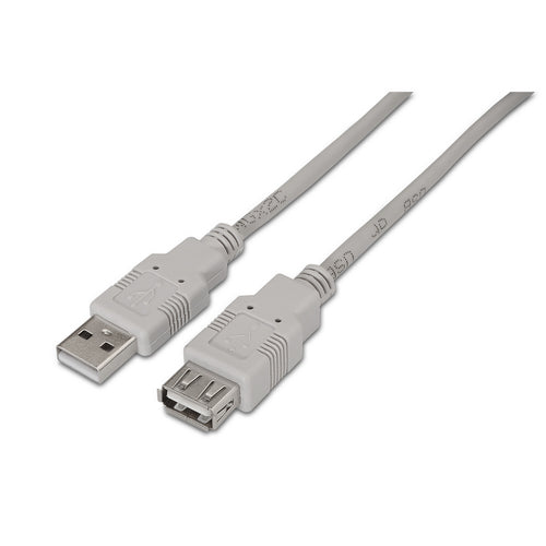 Cable Alargador USB 2.0 Aisens A101-014/ USB