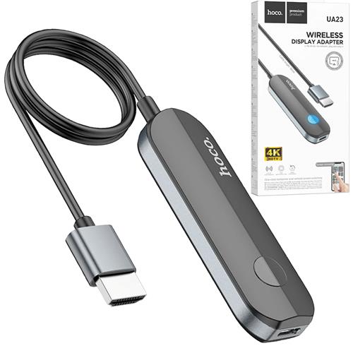 Hoco Ua23 Adaptador HDMI Inalámbrico "screen Mirror" Para Iphone