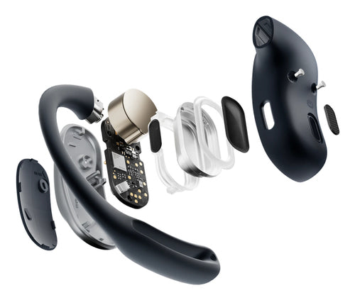 Shokz - Openfit Air Open-ear True Wireless Earbuds - Black