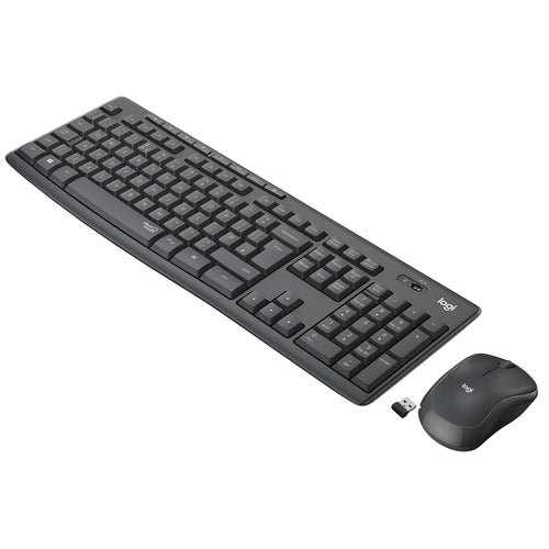 Pack Logitech Teclado + Ratón Inalámbricos Mk295