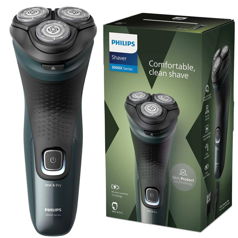 Philips Afeitadora X3052 Seco Y Húmedo Recargable Cortapatillas