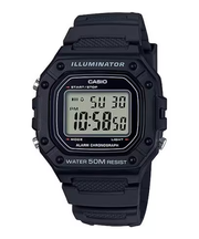 Reloj Digital Casio Collection Men W-218H-1AVEF 44mm Negro | OM Electronics Tenerife