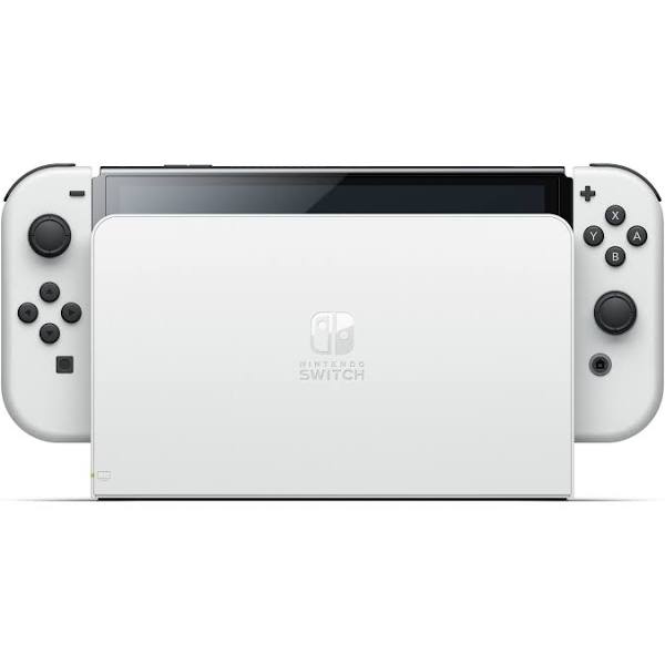 Nintendo Switch OLED Console – White Edition | 7-Inch OLED Display | Portable & Dockable