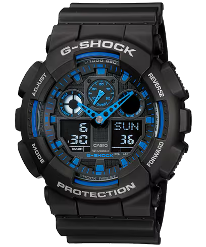 Reloj G-shock Classic Style Ga-100-1a2er Ana-digi