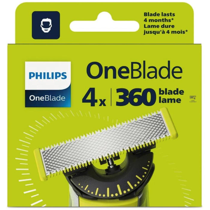 Philips Oneblade 4X Replacement Blades Qp440/50