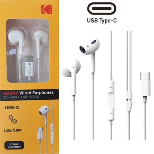 Kodak Wired Earphones USB-C