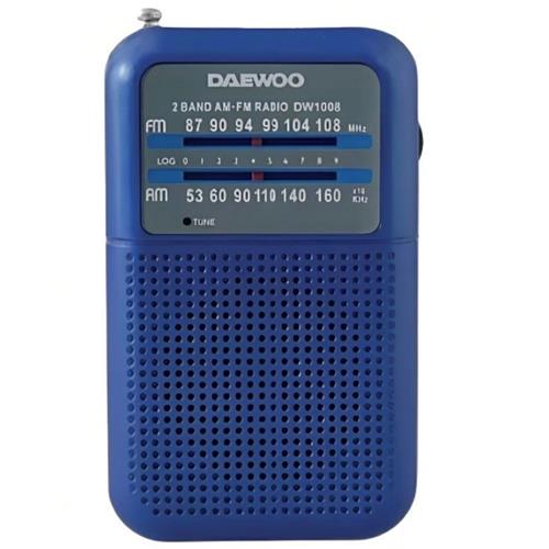Daewoo Dw1008bl Radio Portátil Am/fm Azul
