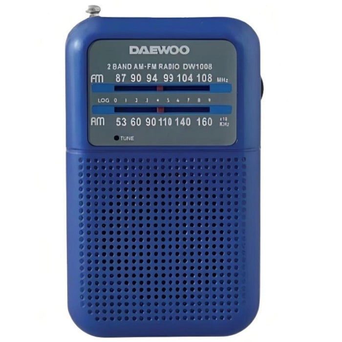 Daewoo Dw1008bl Radio Portátil Am/fm Azul