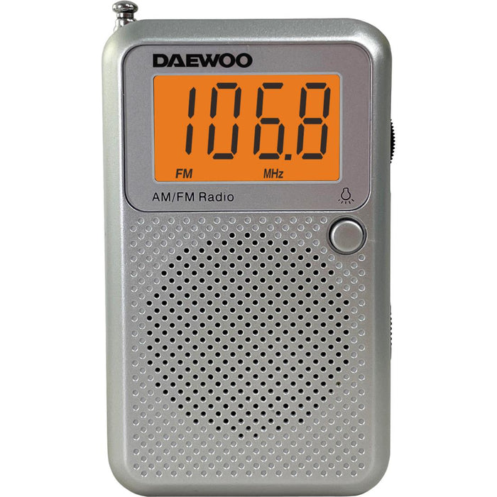Daewoo Dw1115 Radio Digital Con Pantalla LCD Y Altavoz