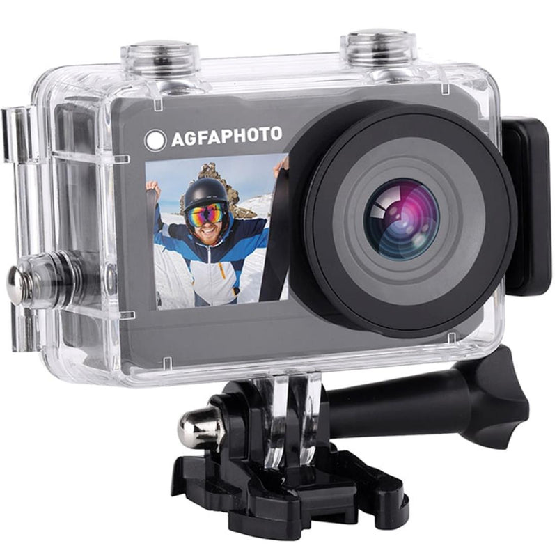 Agfaphoto - Cámara Digital Deportiva Ac7000 2.7K/ 16MP/ Ángulo