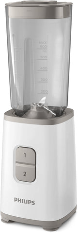 Batidora De Vaso Blanca Mini Daily Collection Hr2602/00 Philips