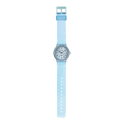 RELOJ CASIO DIGITAL AZUL TRANSPARENTE MQ-24S-2BEF