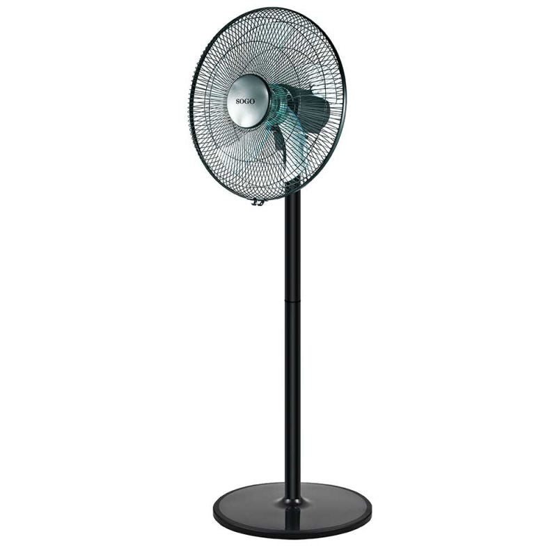 Sogo Ventilador De Pie 50W Negro