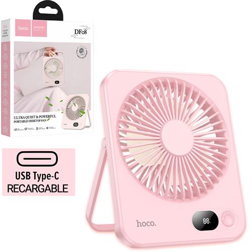 Hoco Df08 Ventilador Sobremsa Recargable Khaki