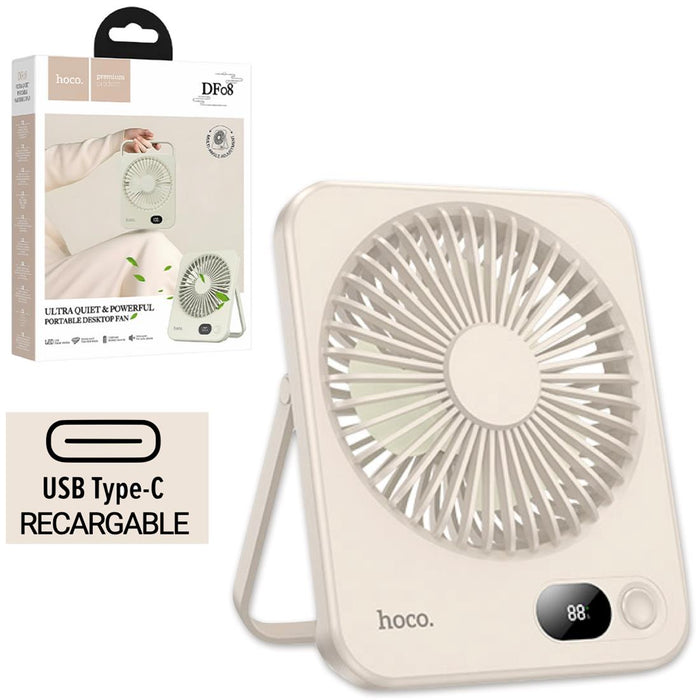 Hoco Df08 Ventilador Sobremsa Recargable