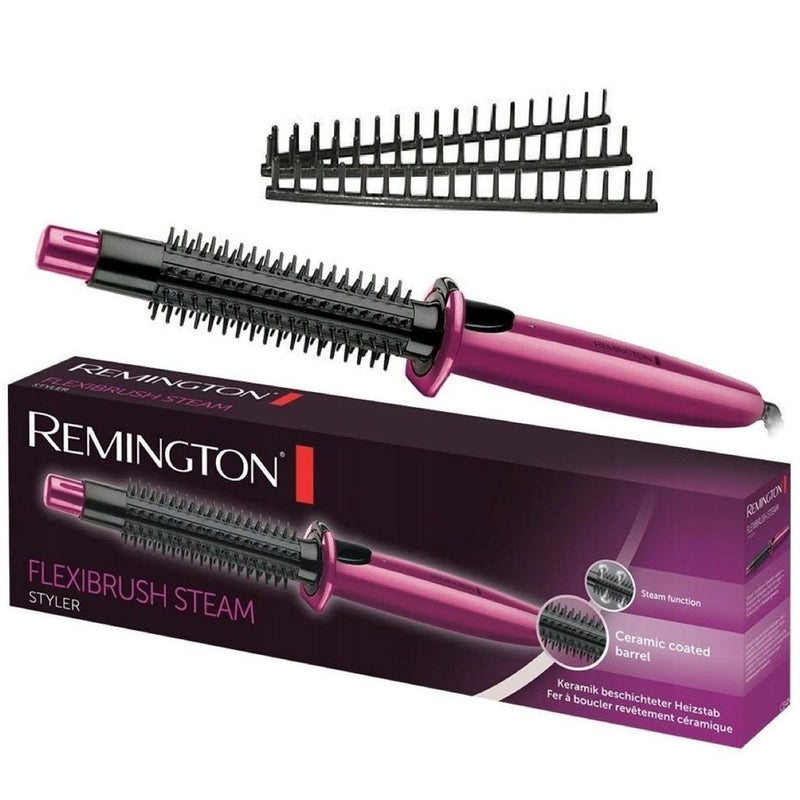 Rizador De Pelo Flexibrush Steam Cb4n 22 W Remington