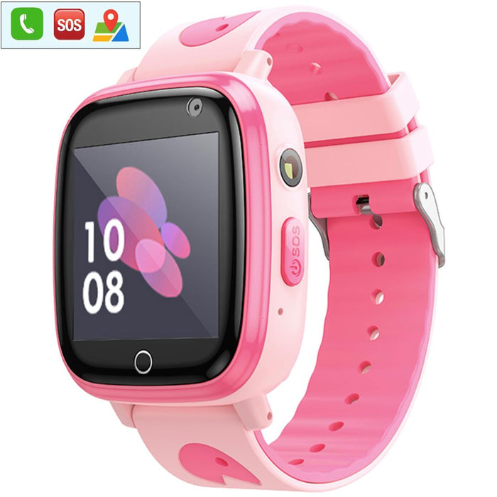 Hoco Y100 Children Smartwatch Niños Con Llamadas Bluetooth Rosa