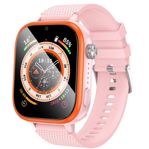 Hoco Y101 4G Smartwatch Para Niños Con Sim Y GPS Rosa
