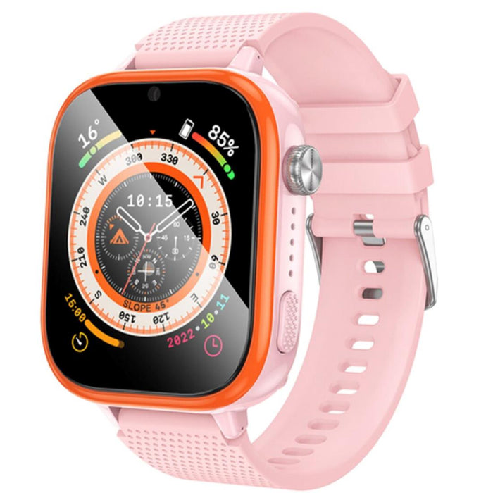Hoco Y101 4G Smartwatch Para Niños Con Sim Y GPS Rosa