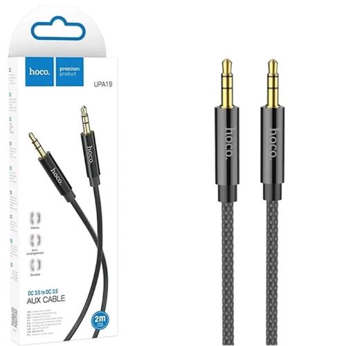Hoco Upa19 Cable Audio Aux Jack 3.5MM A Jack 3.5MM 2 M Negro