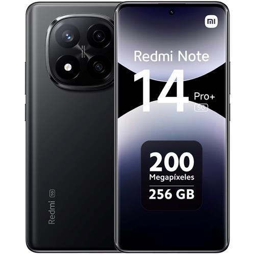 Xiaomi Redmi Note 14 Pro+ 5G 8GB/256GB Negro Medianoche