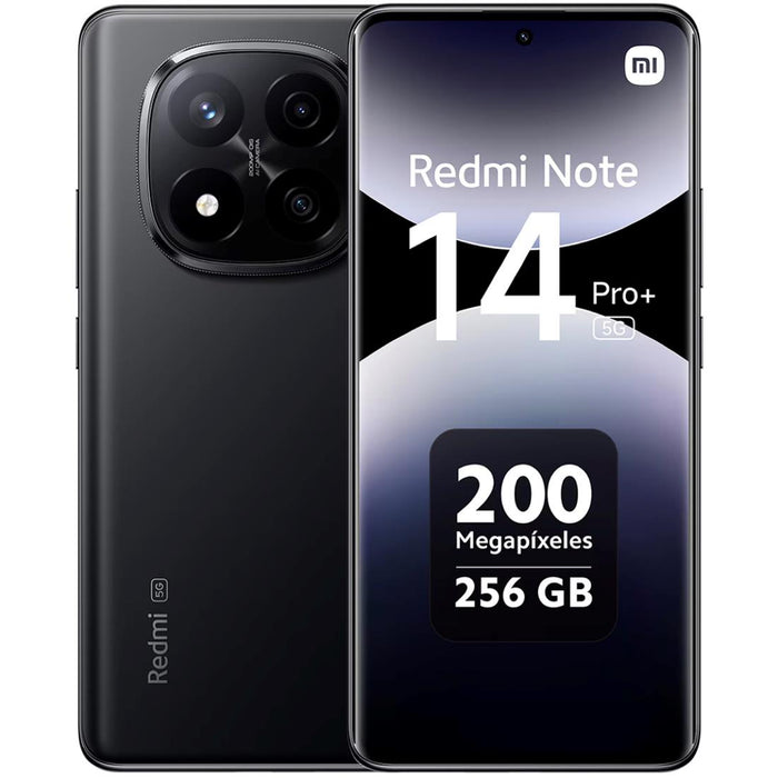 Xiaomi Redmi Note 14 Pro+ 5G 8GB/256GB Negro Medianoche