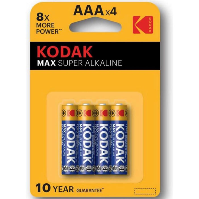 Kodak Max Super Alkaline Aaax4