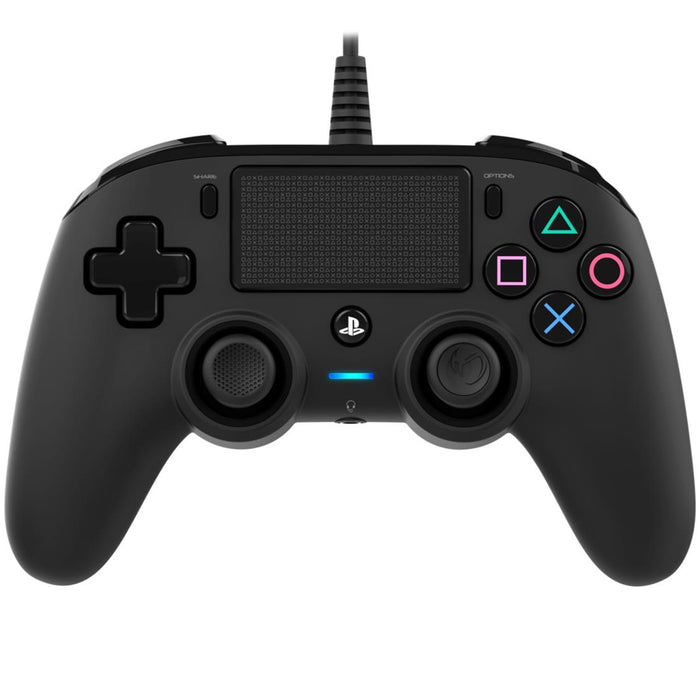 Nacon Mando Oficial Playstation PS4 Compact Negro