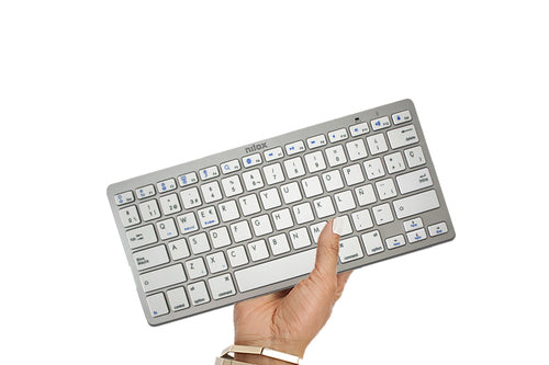Teclado Español Inalámbrico Bluetooth 3.0 Pc, Ios Y Andorid