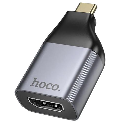 Adaptador USB-C A HDMI Hoco Ua33 Gris Metal