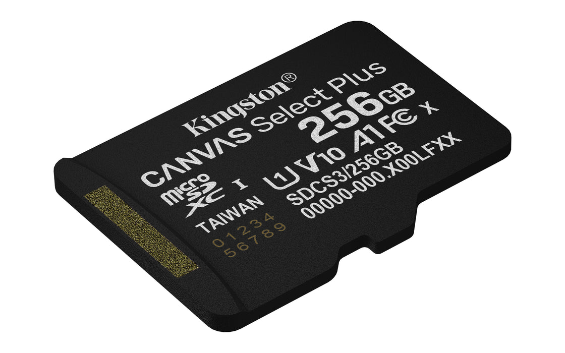 Memoria Micro Sd 256GB Kingston Hc 150MB/S Sdcs3 + Adaptador Sd