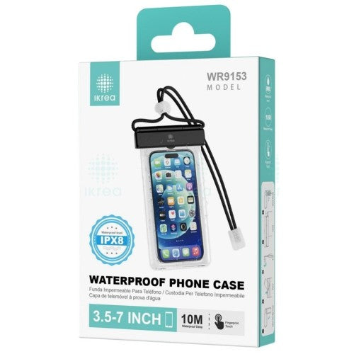 Funda Impermeable Para Móvil 3.5" A 7´´ Ipx8 Ikrea Wr9153