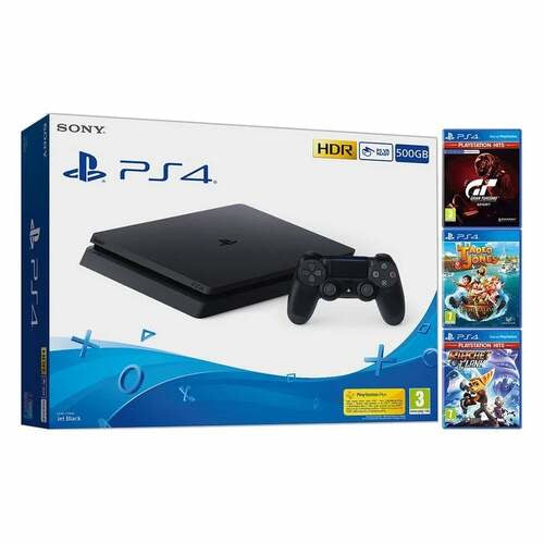 Consola Playstation 4 Slim 500GB Gran Turismo Sport, Tadeo Jones
