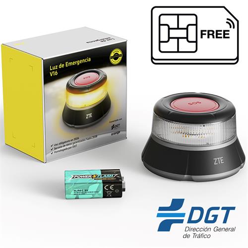 Zte Baliza De Emergencia V16 Conectada Homologada
