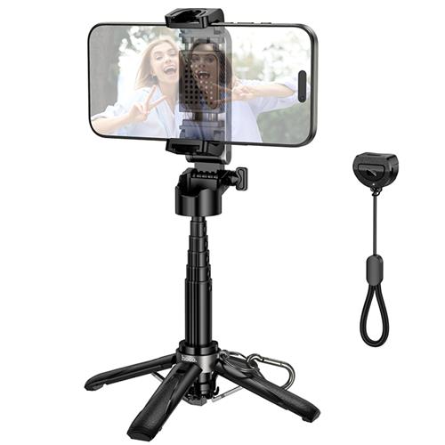 Hoco K27 Selfie Stick Y Monopié Con Mando Bluetooth