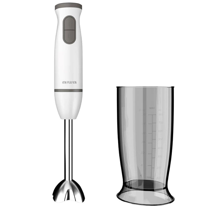 Aiwa Abl-800 Batidora De Brazo 600W Acero Inox 2 Velocidades