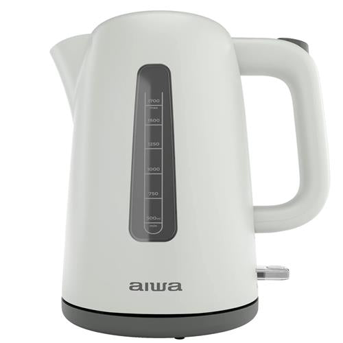 Aiwa Akt-2000 Hervidor 2.200W 1.7 Litros Base Sin Cable Blanco