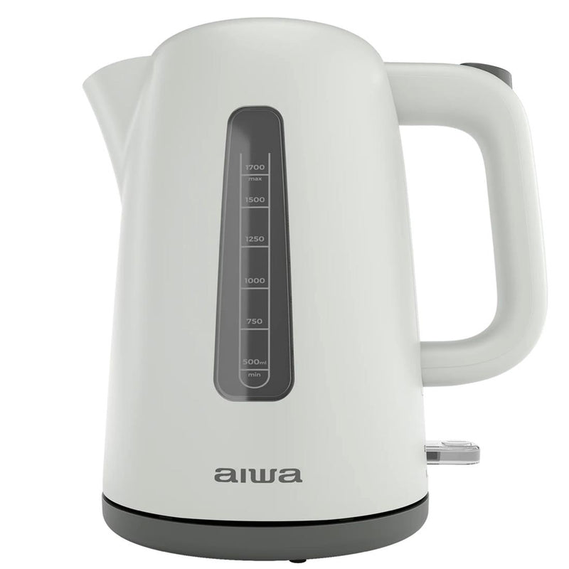 Aiwa Akt-2000 Hervidor 2.200W 1.7 Litros Base Sin Cable Blanco