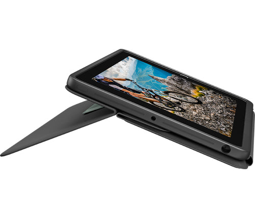 Logitech Rugged Folio Teclado Para Español Grafito USB Tipo C