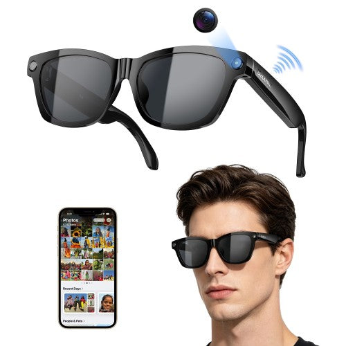 Blackview Bv100 Smartglasses Con Camara 2K Y Traductor Ia