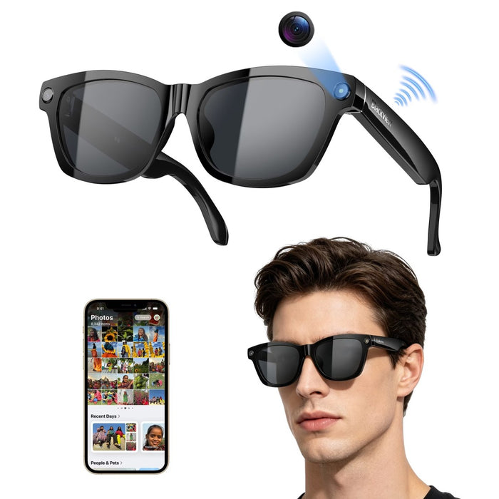 Blackview Bv100 Smartglasses Con Camara 2K Y Traductor Ia