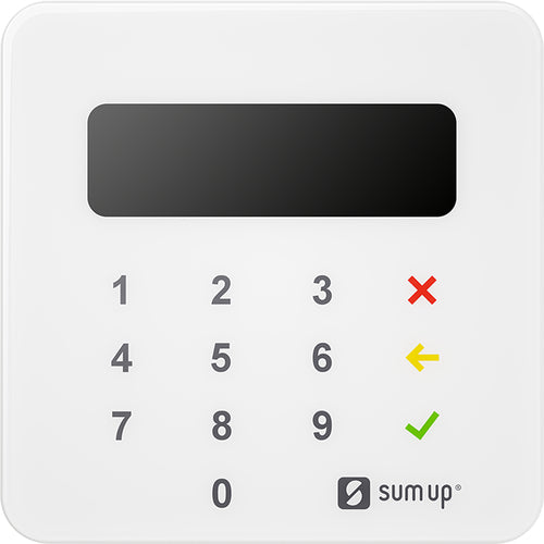 Sumup Air Lector De Tarjetas De Crédito Portátil Bluetooth Para